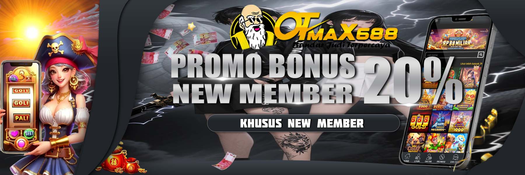 OTMax688 Slot Habanero Deposit Cepat Proses Kilat