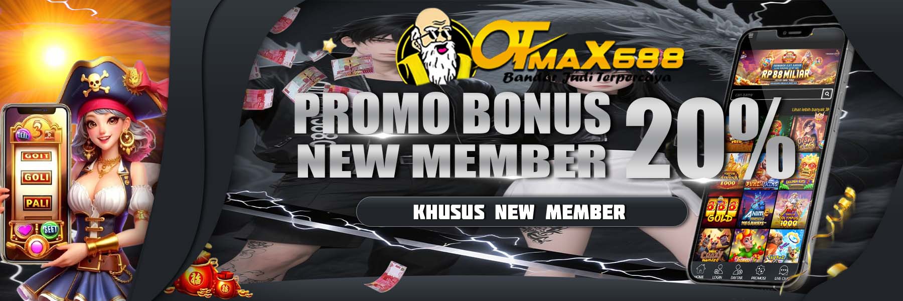 OTMax688 Games Slot Provider Resmi Paling Gacor